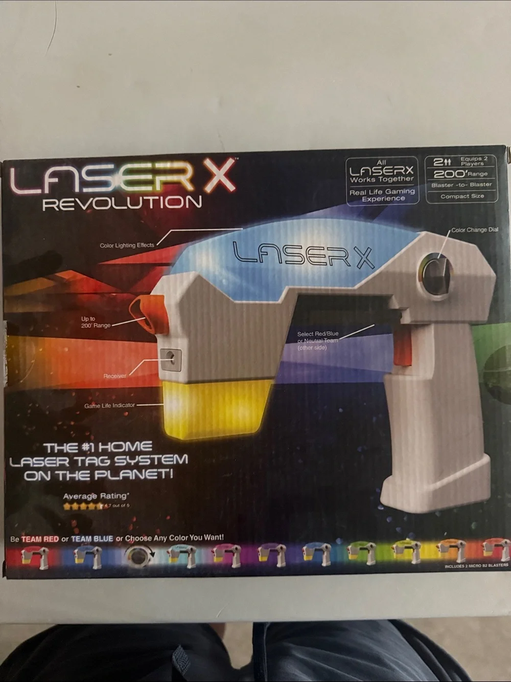 Laser X Revolution Micro Double Blasters -